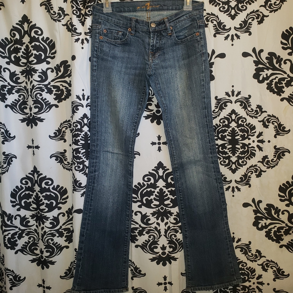 Bootcut 7 Jeans, 24 - Picture 7 of 8